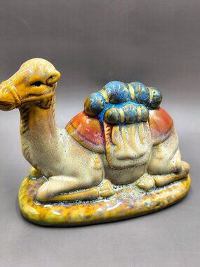Vintage Avon 2011 Christmas Nativity Camel Figurine - Glazed Ceramic Beautiful